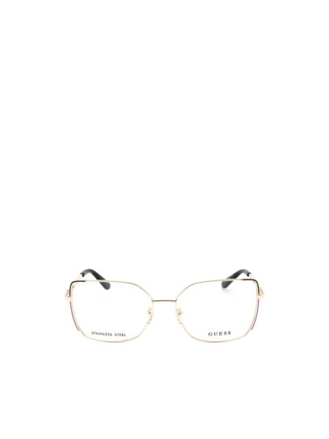 GUESS USA geometric-frame glasses