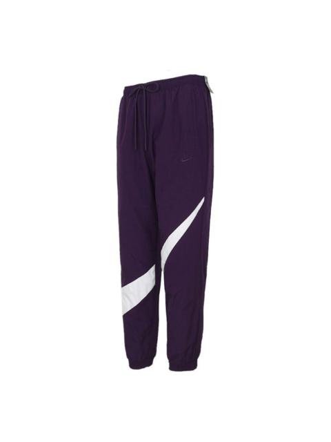 Nike Nike MENS Sportswear Logo Print Tat Ankle Banded Sports Pants Purple AR9895-525