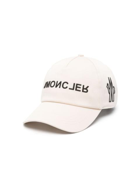 Moncler Grenoble logo-appliquÃ© cotton hat