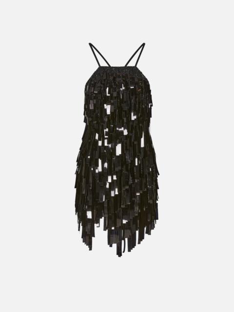 THE ATTICO Paillette Mini Dress