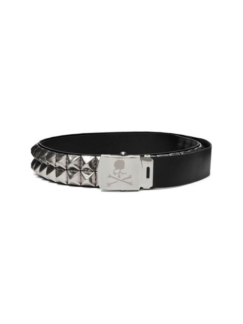 MASTERMIND WORLD Black Double-Stud Belt