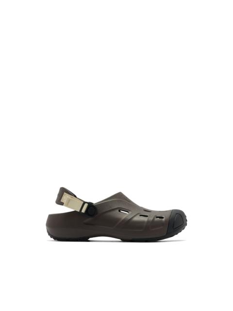 crocs perforated slingback sandals