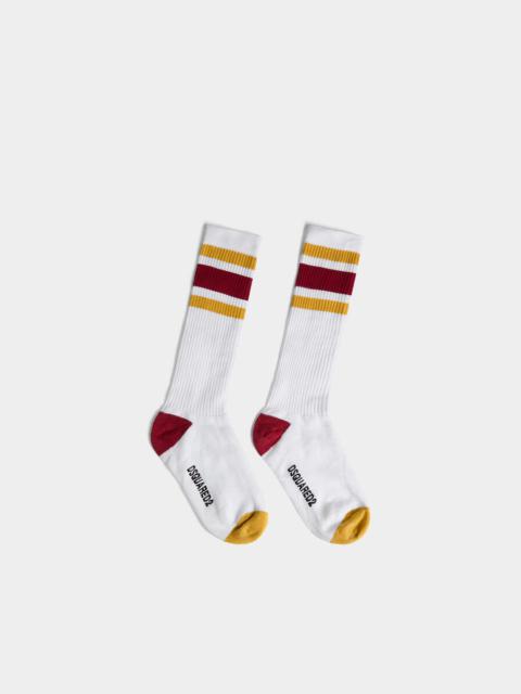 DSQUARED2 DSQUARED2 LOGO HIGH SOCKS