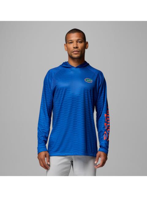 Columbia Men's Collegiate PFG Super Terminal Tackle Hoodie - Florida