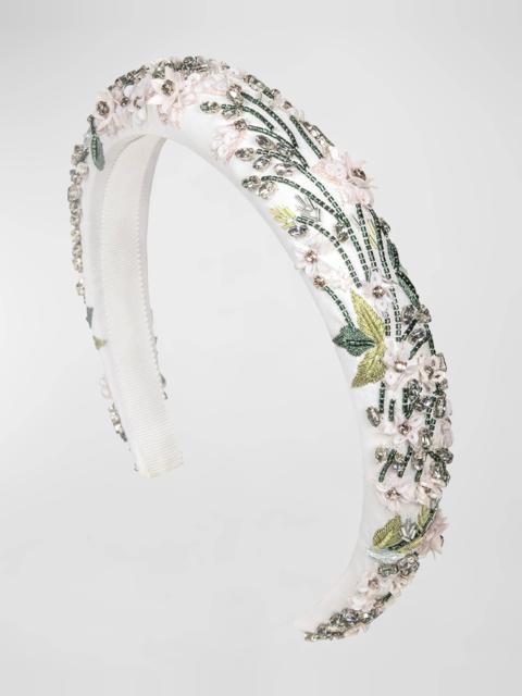 Jennifer Behr Brenley Beaded Floral Headband