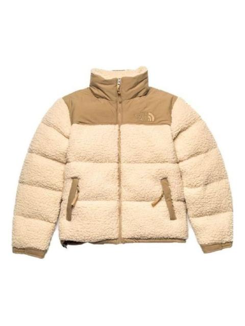 The North Face THE NORTH FACE Logo Nuptse Jacket 'Beige' NF0A5A84-11G