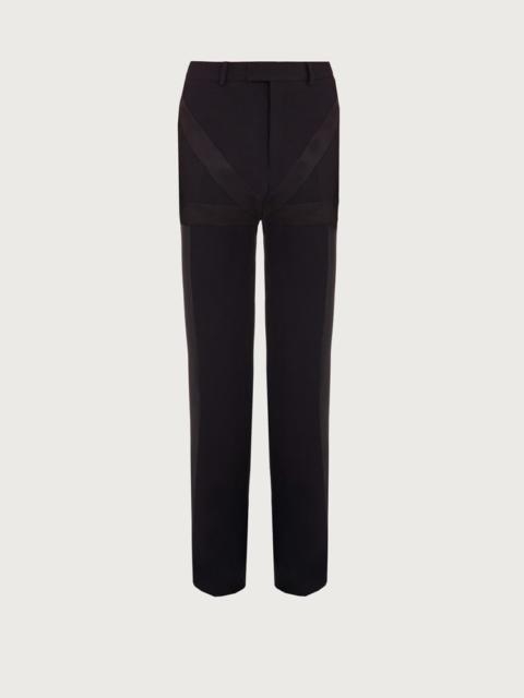 FERRAGAMO TROUSER WITH INLAY