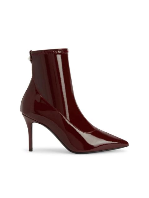 Mirea 90mm patent-leather boots