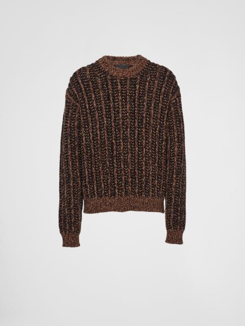 Prada Wool and cashmere crew-neck sweater