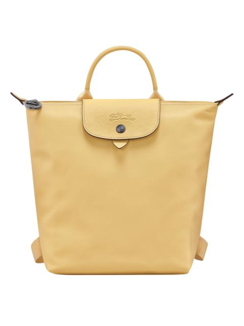 Longchamp Le Pliage Xtra S Backpack Wheat - Leather