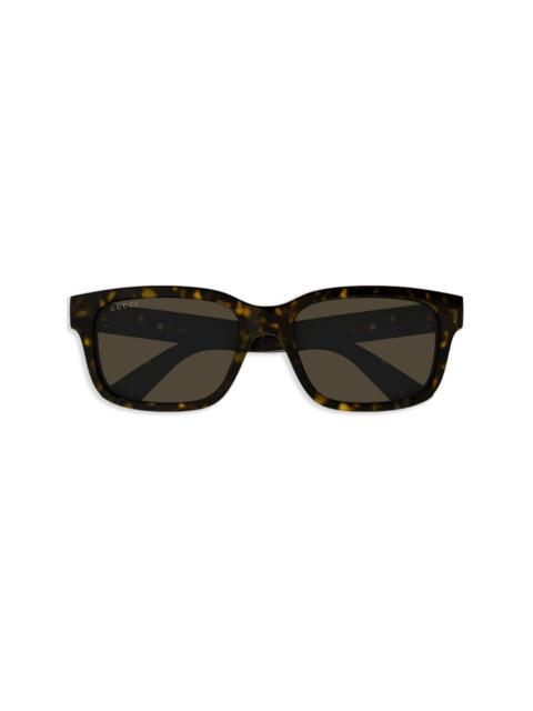 GUCCI logo-print sunglasses