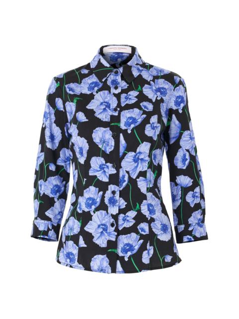 CAROLINA HERRERA floral-print shirt