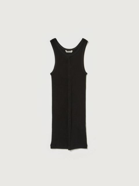 AURALEE ORGANIC SOFT RIB TANK
