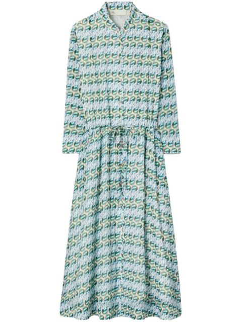 TORY BURCH printed midi dress