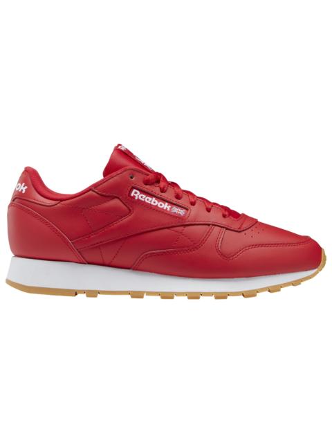 Reebok Reebok 클래식 가죽 빨간색 신발 흰색