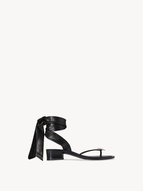 The Row Cord Sandal in Leather