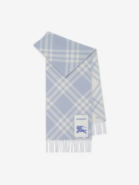 Burberry Check Cashmere Scarf