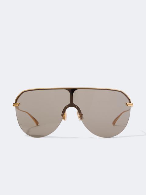 Bottega Veneta Shield sunglasses