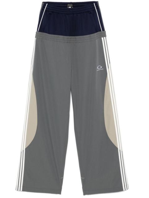 BALENCIAGA Cut-out track pants