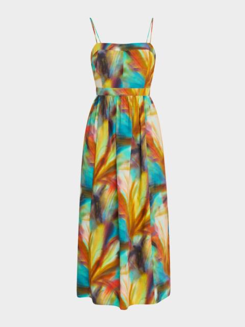 MARIE OLIVER Selene Cotton Midi Dress