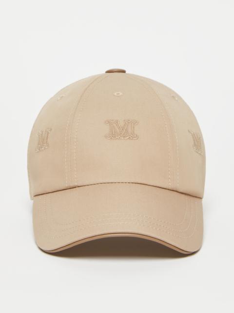 Max Mara CANTICO Water-repellent cotton baseball cap