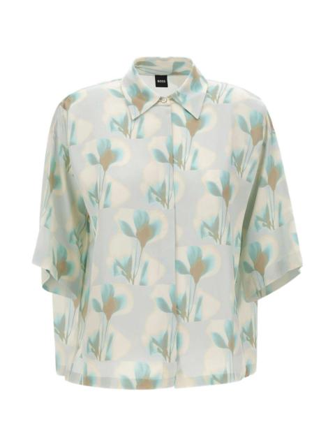 BOSS Bimina floral shirt
