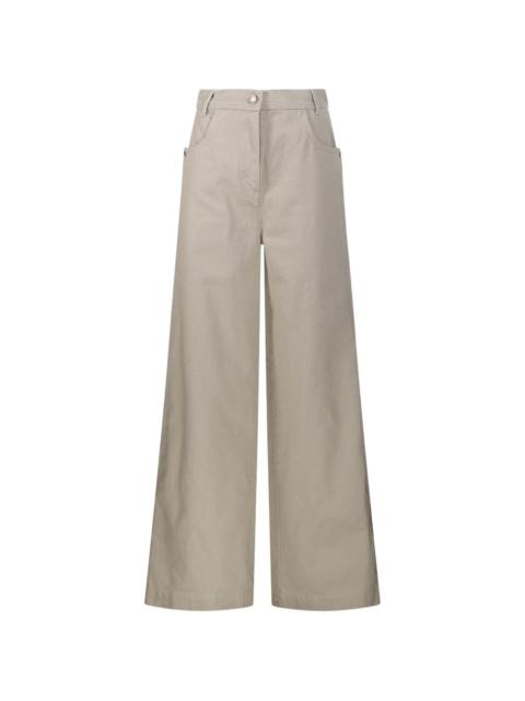 Max Mara belt-loops jeans