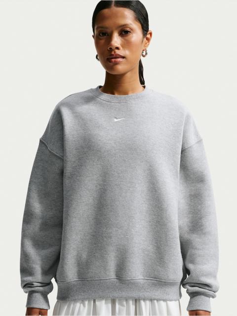 Nike Nike Studio Fleece Medium Weight Women's Oversized Crew-Neck Sweatshirt