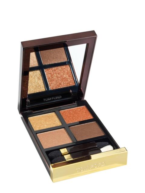 TOM FORD Tom Ford Eye Color Quad, Golden Mink, Eyeshadow, Bold Smoky Eye, Sheer Sparkle Satin Shimmer and Mat