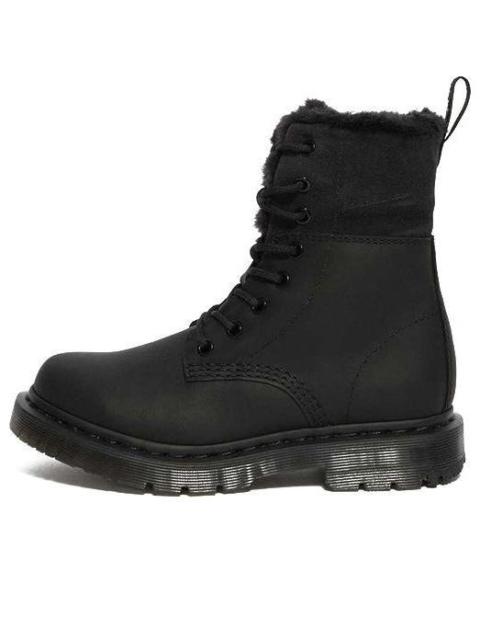 Dr. Martens (WMNS) Dr.Martens 1460 Kolbert Wintergrip Faux Fur Lined Boots 'Black' 24015001