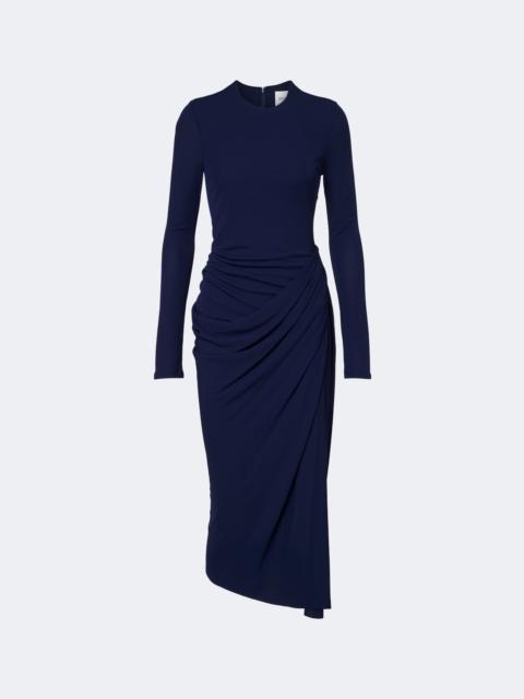 Erdem Draped jersey midi dress