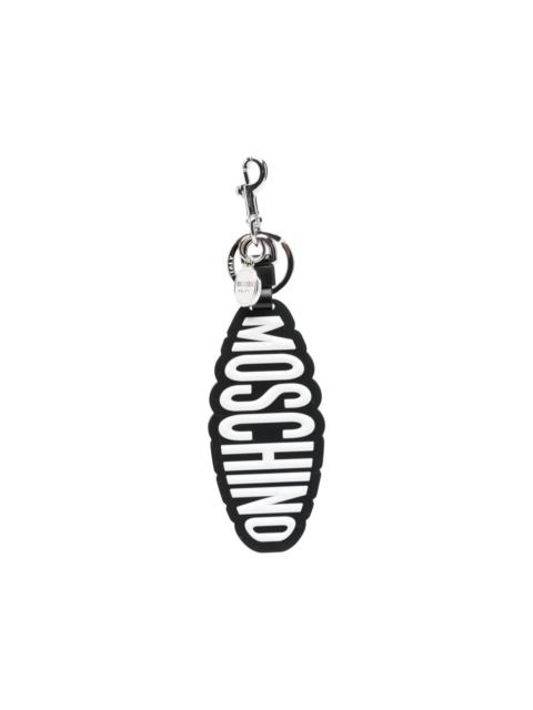 Moschino logo-detail keyring