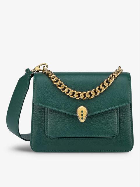 BVLGARI Serpenti Forever leather cross-body bag