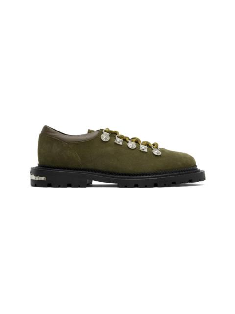 TOGA VIRILIS Green Suede AJ1425 Derbys