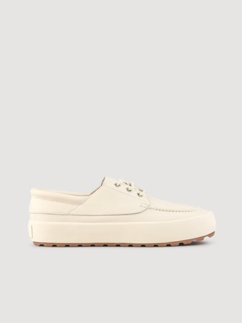 Sandro LEATHER BOAT SHOES