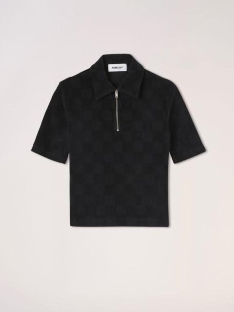 Ambush MONOGRAM ZIPPED MINI POLO