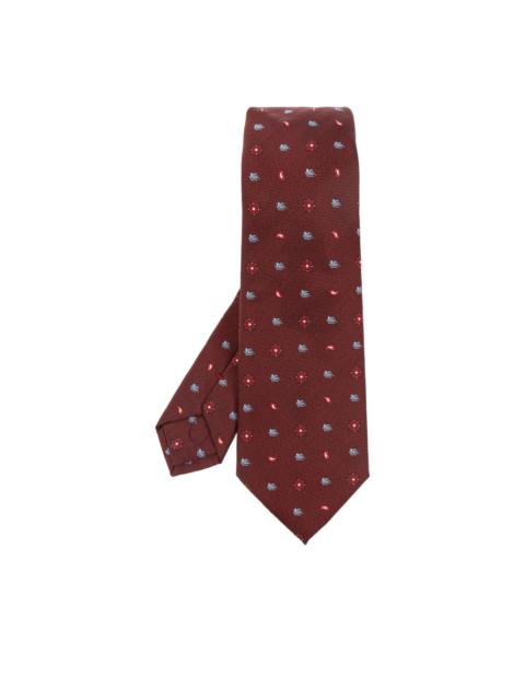 Etro patterned silk tie