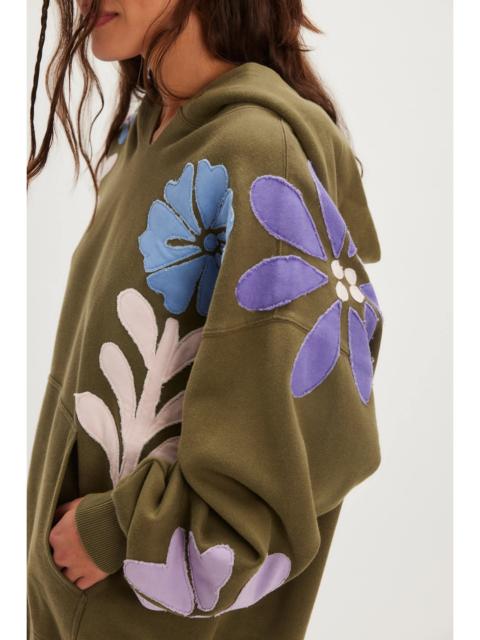 FREE PEOPLE We The Free It's A Vibe Flowers Hoodie