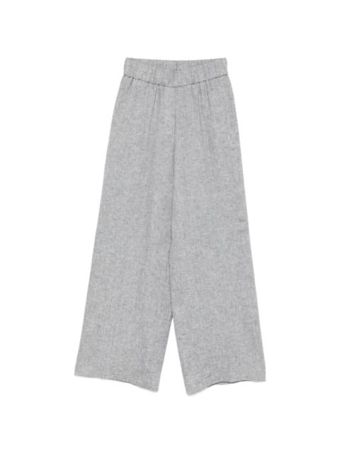 PESERICO elasticated-waistband trousers