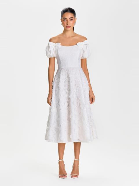 NADINE MERABI Hannah White Dress