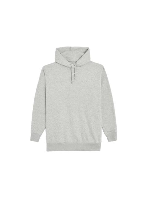 Nike Nike Women's Oversized Fleece Hoodie Dark Grey Heather/Base Grey/White