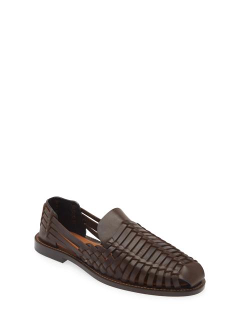 Woven Leather Sandal