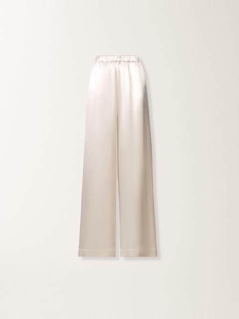 FABIANA FILIPPI Trevi pants in aqua satin