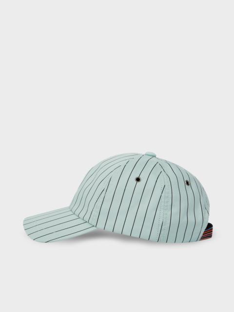 Green Stripe Baseball Cap