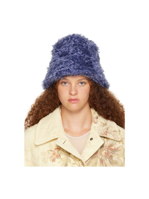 Blue Guilia Bucket Hat