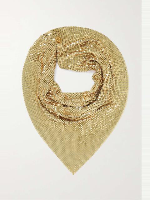 rabanne Pixel chainmail scarf