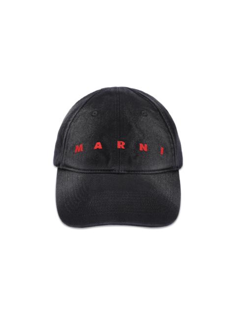Marni Marni Logo Baseball Cap 'Black'