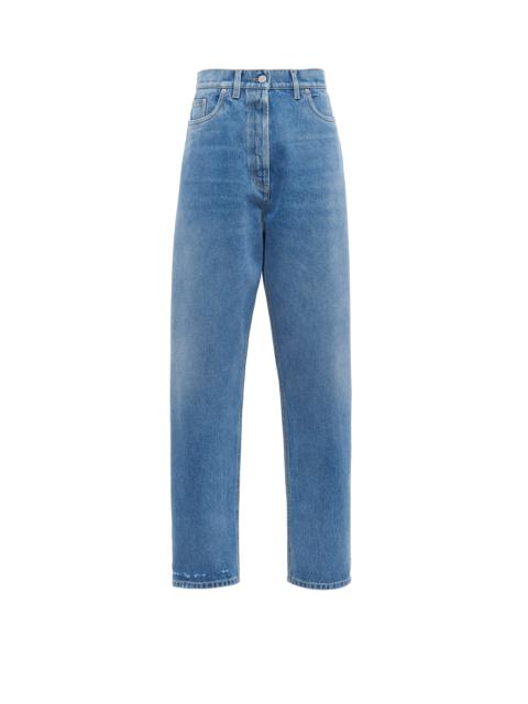 Prada Organic denim five-pocket trousers