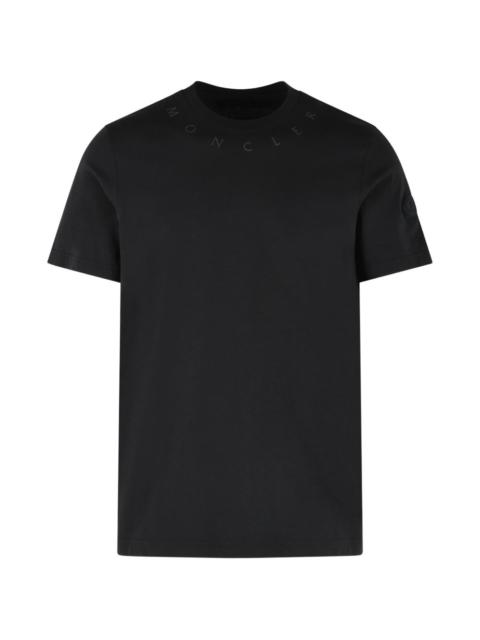 Moncler ribbed logo T-shirt