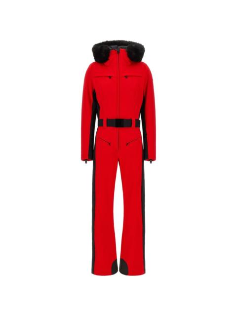 GOLDBERGH Parry faux-fur trim ski pants